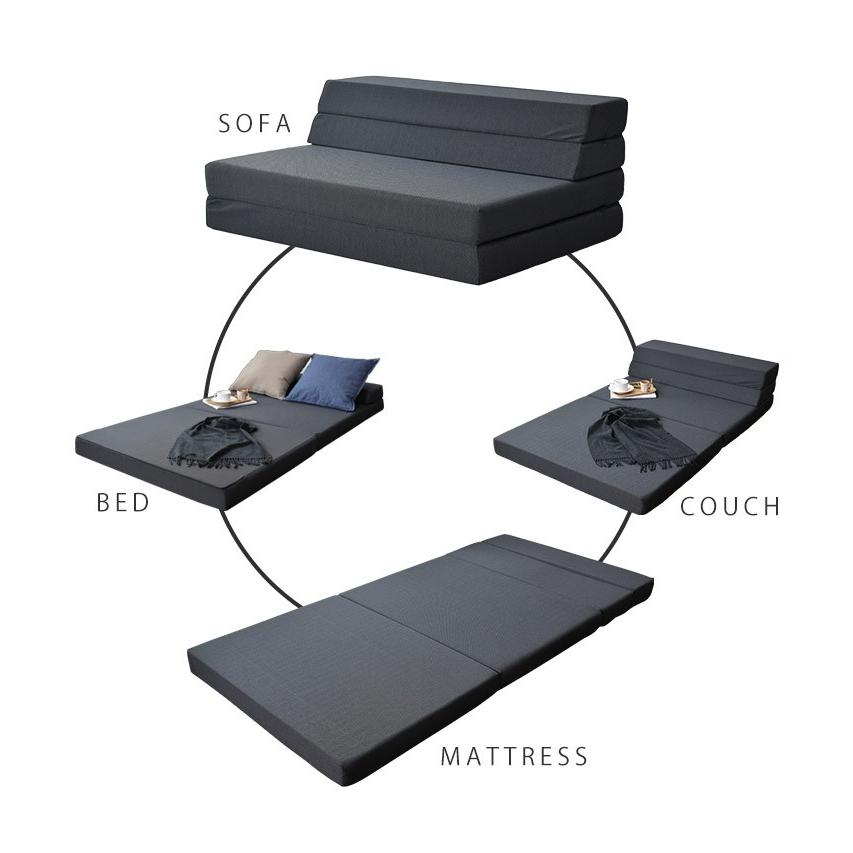 DORIS（ドリス） 高反発マットレス ソファベッド ベット ローソファ 2