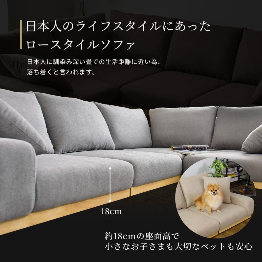 DORIS（ドリス） ソファー ソファ 3人掛け おしゃれ ローソファー 2人
