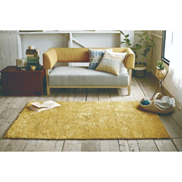 ラグ マット ショア 200×250cm 洗える 長方形 ホットカーペット対応 床暖房対応 シャギー 北欧 カフェ ふわふわ おしゃれ