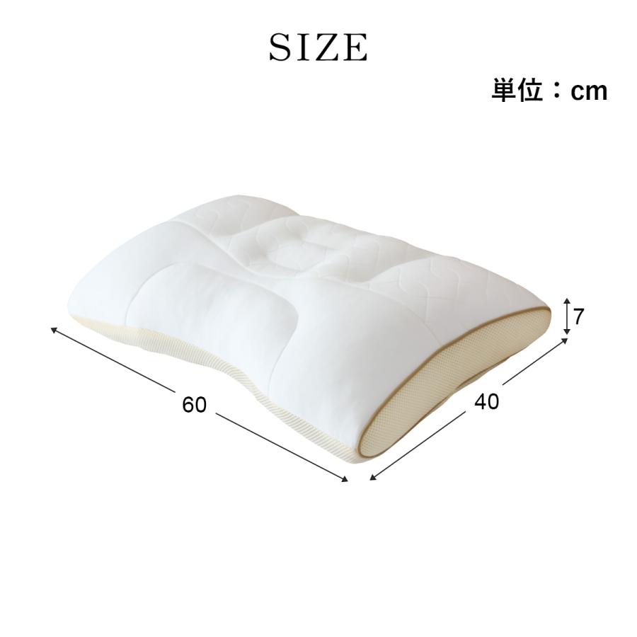 DORIS 枕 まくら 60×40×7cm 昭和西川 ピロ― 寝具 首・頸椎を DORIS 枕 まくら 60×40×7cm 昭和西川 ピロ― 寝具 首・頸椎を