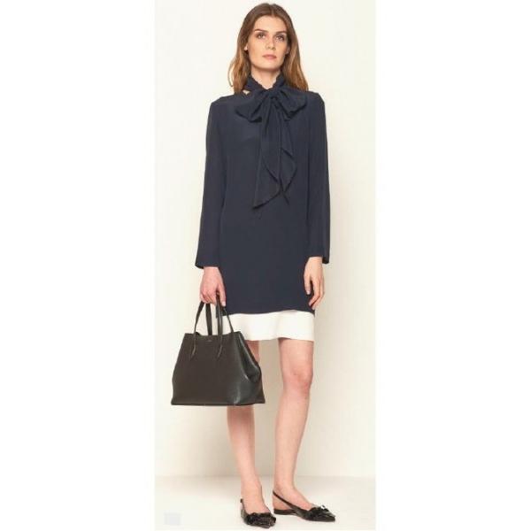 FOCE リボンスカーフ付 シルクシフォンワンピース 濃紺 MaxMara STUDIO :128895042:ガレリアグレ - 通販 - Yahoo!ショッピング FOCE リボンスカーフ付 シルクシフォンワンピース 濃紺 MaxMara STUDIO :128895042:ガレリアグレ - 通販 - Yahoo!ショッピング