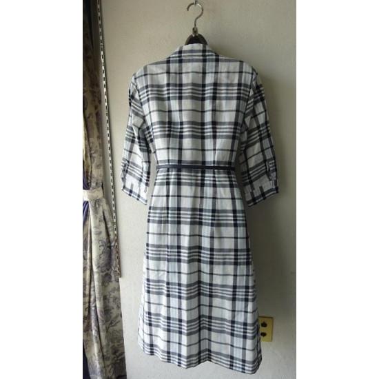 RICETTA コットンラミー 格子柄プリーツワンピース MaxMara STUDIO_3