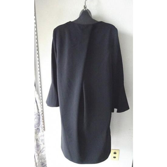 Max Mara PALLA 花びら袖 Aラインワンピース 黒 MaxMara STUDIO