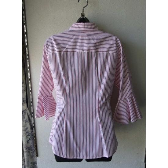Max Mara BOLERO ベルスリーブ ストライプコットンブラウス SPORTMAX 