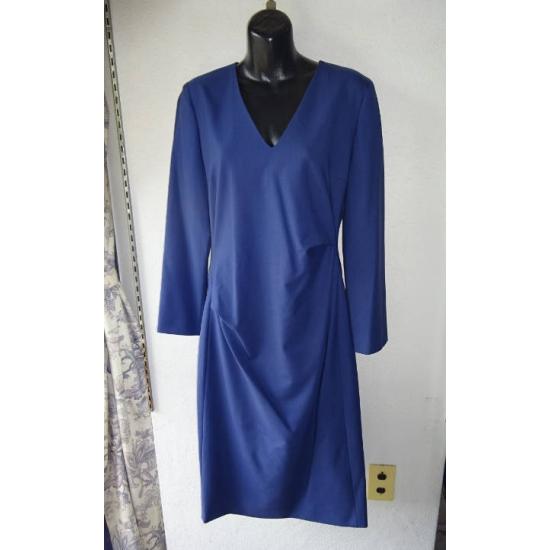 NEPAL ギャザーデザインワンピース ダークブルー MaxMara STUDIO  