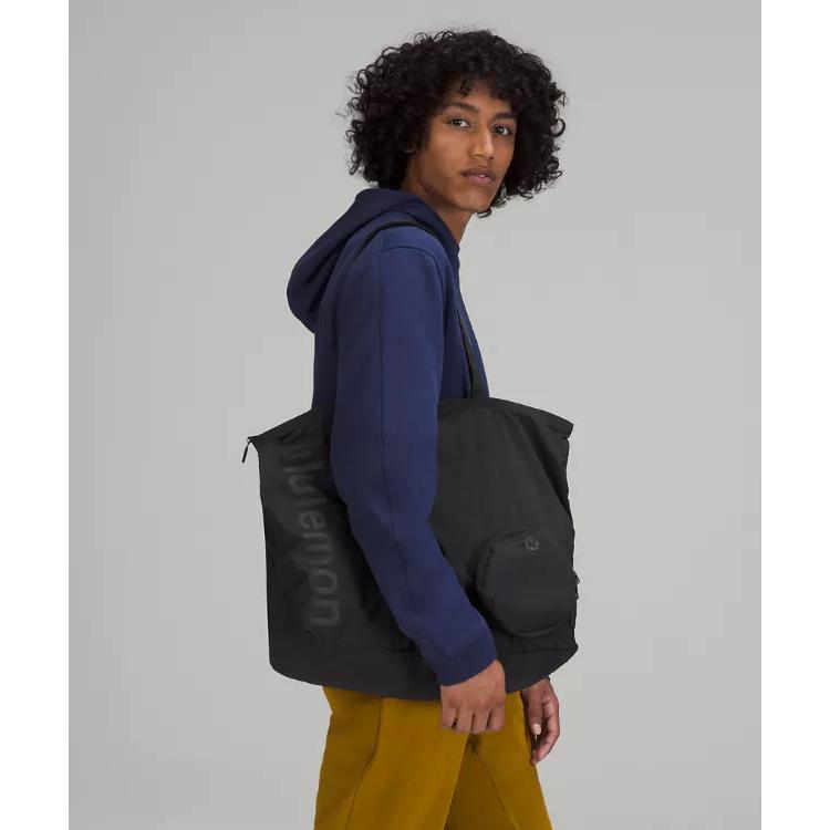 lululemon ルルレモン トートバッグ 旅行バッグ ナイロン 軽量 大容量 収納 Packable Tote 30L レディース ブランド スポーツ カジュアル シンプル｜great-life｜04