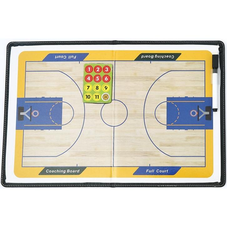 バスケ 作戦ボード 作戦盤 マグネット バスケットボール 折りたたみＡ4 | 