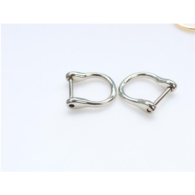 dカン ネジ式 ネジ式Dカン Dカン手芸用品 ハンドメイド 金具 16．5mm dリング レザークラフト アンティーク 肩掛け バッグ カバン ...