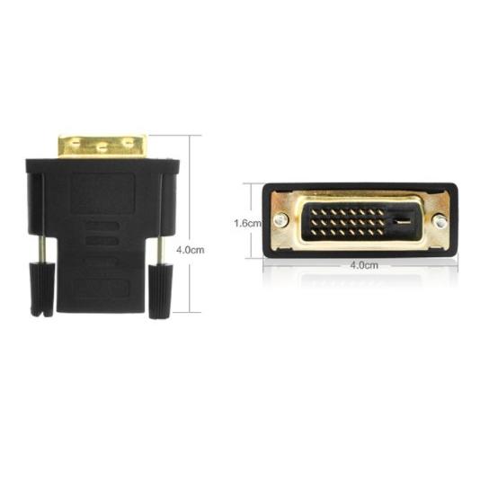 DVI HDMI 変換アダプター 変換ケーブル コネクター DVI24+1 HDMI(メス） DVI（オス）｜greatful｜02