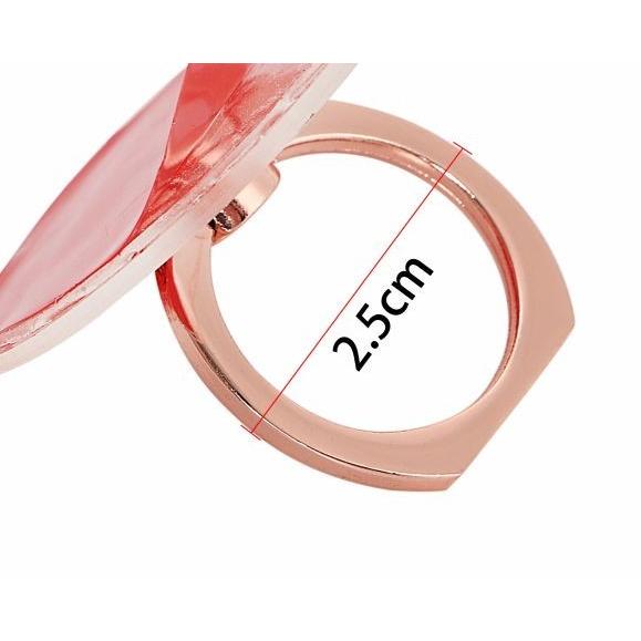 スマホリング 透明 薄型 クリア色 超薄型の丸型（iPhone、Android）スマホリング 透明 対応grepo正規品 丸型 |  | 09