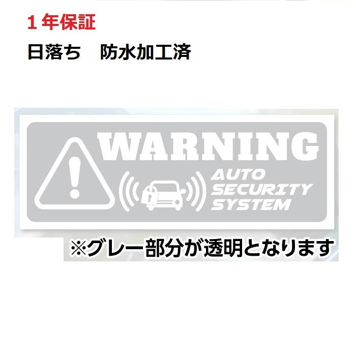 車 盗難防止 防犯グッズ 防犯ステッカー ダミー ステッカーシール 透明 英語 盗難警報装着車 セキュリティー対策 いたずら防止 透明色 商店