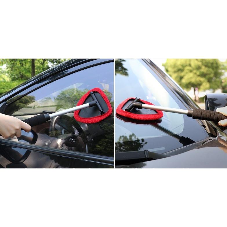 ウインドモップ 車用 ガラス拭き 伸縮 伸び縮み長さ調整 フロントガラス 曇り対策 ダッシュボード収納 ドアポケット Uindomoppu Sinsyuku Greatfulヤフー店 通販 Yahoo ショッピング