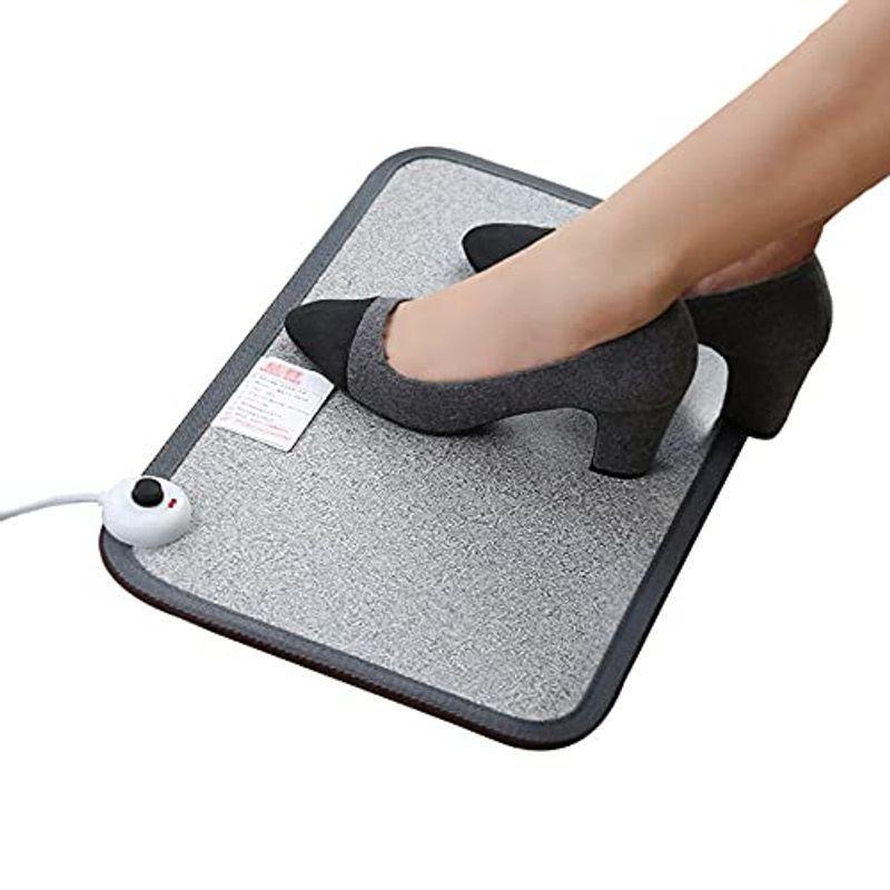 安心発送 加熱された足のマット 電気加熱パッド 暖かい足の速熱 フットスイッチのデザイン 冬のサラリーマン ゲームプレーヤー用 50x30cm ファンヒーター Www Reinnec Cl