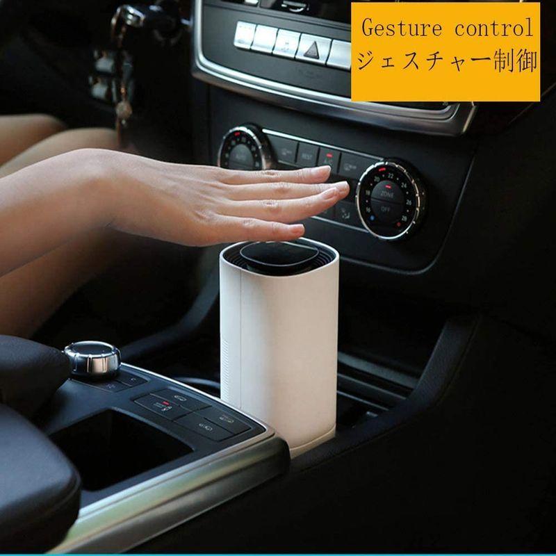 超人気の 空気清浄機 車の清浄機 Hepaフィルター 活性炭吸着ネットは ホルムアルデヒド 髪 臭い 細菌などを効果的に除去し 空気をきれいにすること 空気清浄機