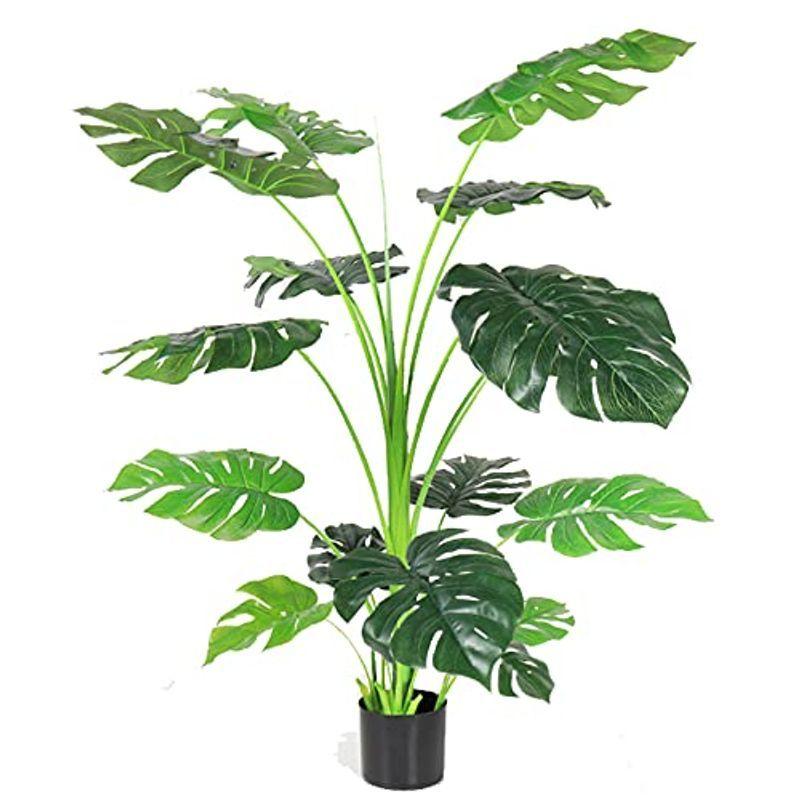 最安値購入 通販 本物おしゃれオ造花フィス 室内用 光触媒人工観葉植物 モンステラふぇいくぐりーん観葉植物 ホームデコレーショ フェイク大型 フェイクグリーン Yahoo ショッピング Greatseven 即納可 Zap Kempkes De