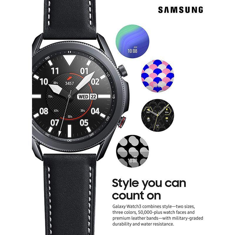 Samsung Galaxy Watch3 Sm R840 45mm Stainless Steel Smartwatch ギャラク スマートウォッチアクセサリー Www Van Extras Co Uk