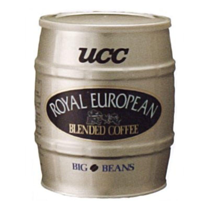 UCC 業務用 コーヒー 炭焼ロイヤルヨーロピアンブレンド （豆）缶 700g×6個