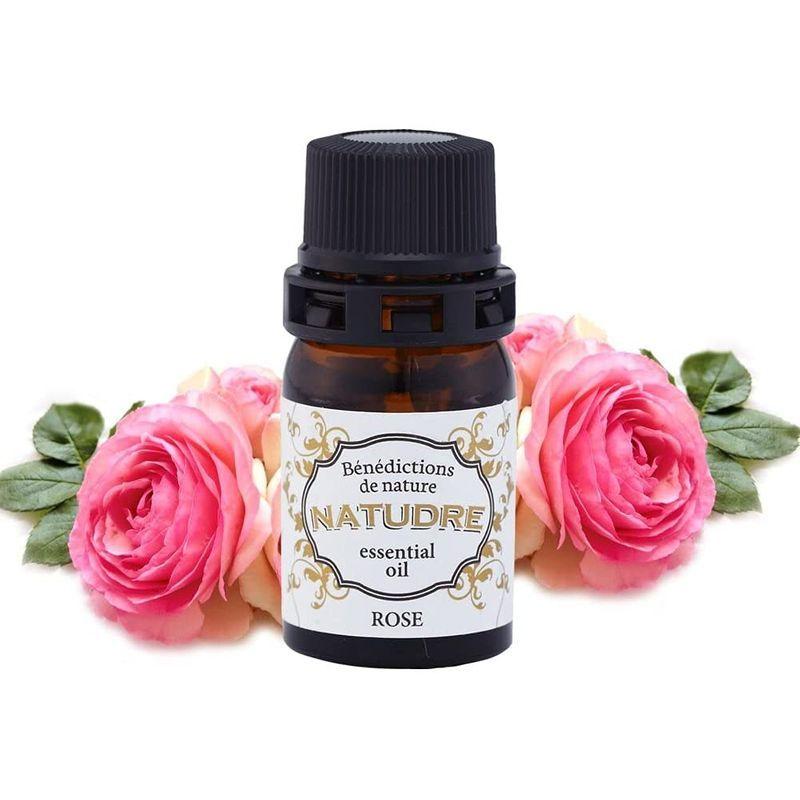 ナチュドール ダマスクローズ精油 3ml エッセンシャルオイル Suspiroparavictoria Cl