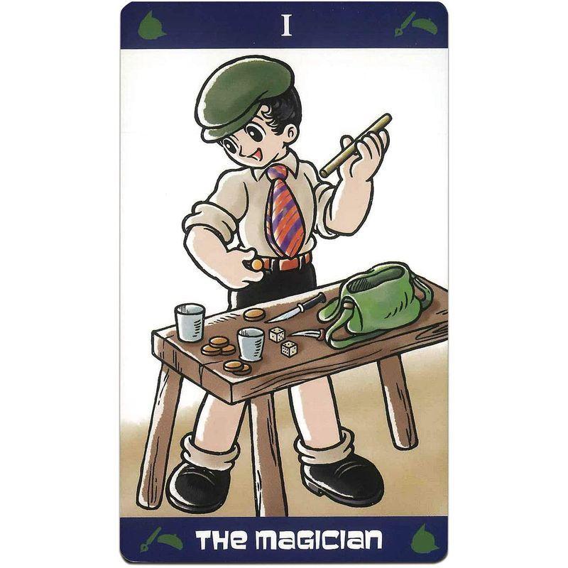 激安の 手塚治虫キャラクタータロットセット手塚治虫生誕90周年記念マルセイユ版 大アルカナ22枚 タロットカード その他テレビ アニメ キャラクター グッズ