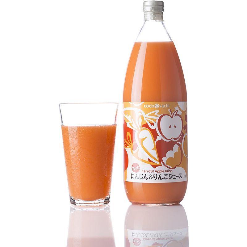 ［即日発送］ ここさち 丸ごとにんじん＆りんごジュース6本セット/ストレートジュース 12回定期お届けコース 【EIM9999716994】(35287円)