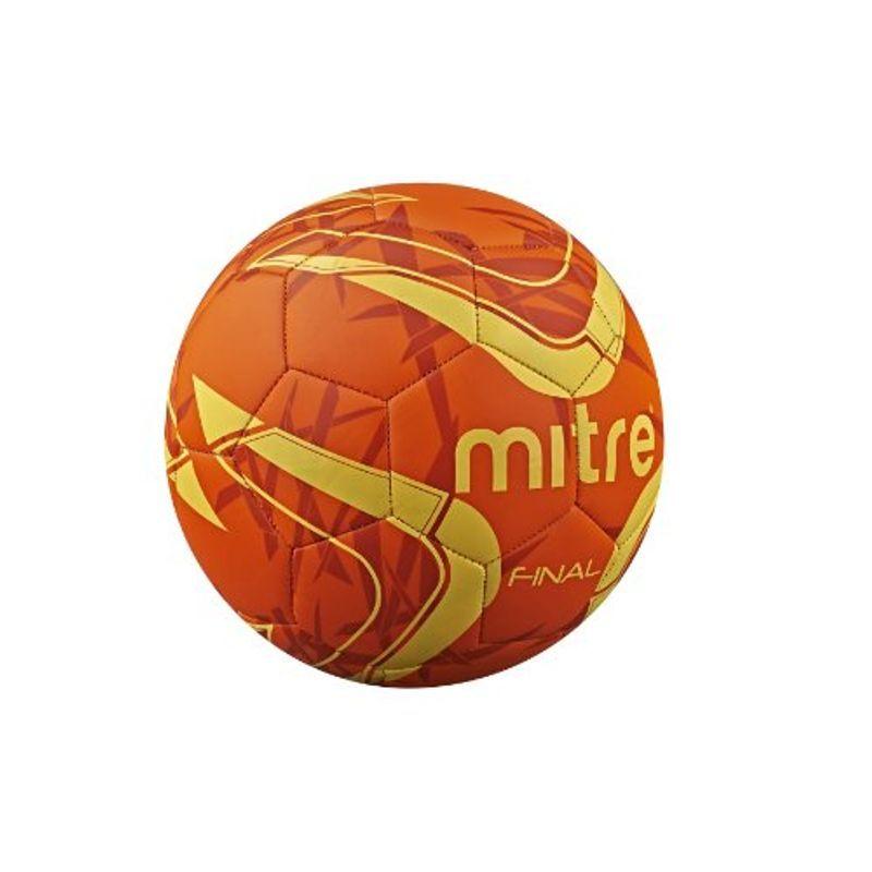 Mitre Final サッカーボール オレンジ イエロー サイズ5 おすすめ