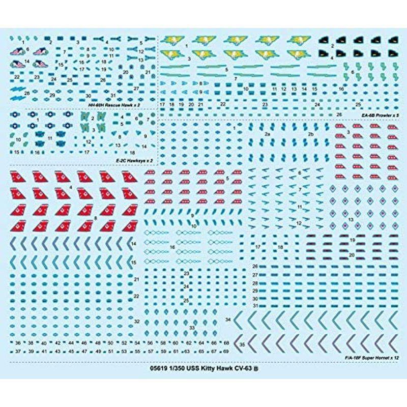 トランペッター 1/350 米海軍 空母 CV-63 キティーホーク プラモデル 1/350 米海軍 空母 CV キティーホーク プラモデル