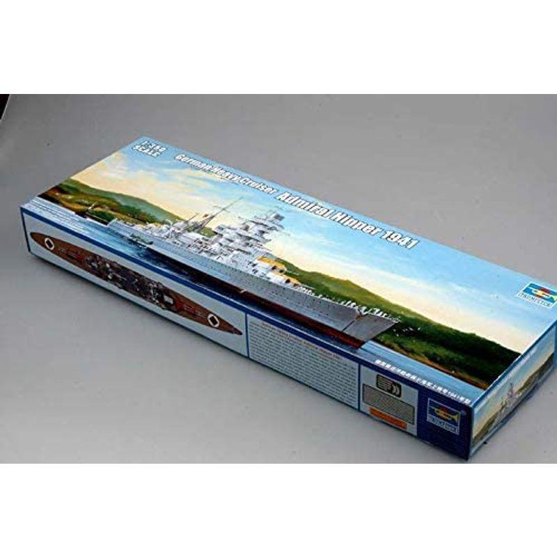 トランペッター 1/350 ドイツ海軍重巡洋艦 アドミラル・ヒッパー 05317 プラモデル 1/350 ドイツ海軍重巡洋艦 アドミラル ヒッパー プラモデル