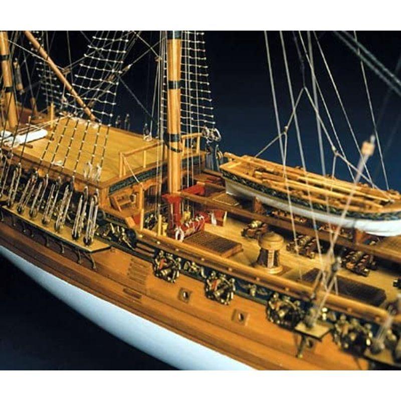 帆船模型キット ロイヤルキャロライン（60分の帆船模型製作入門DVD、及び和訳付き）｜greatseven｜04