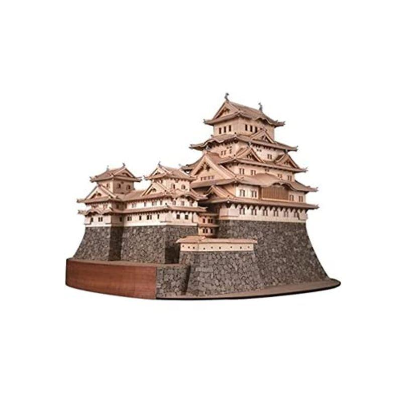GreatSevenウッディジョー 1 150 組立キット 姫路城 木製模型