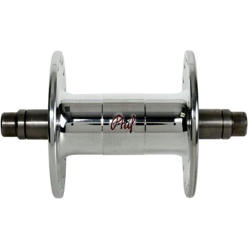 正規激安 Phil Wood High-Flange Track Chro Phil 32h hub by Front