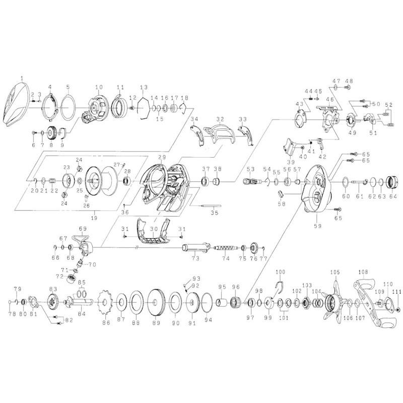 特価 モアザン 18 純正パーツ リール ダイワ Daiwa Pe1000xh Tw 00 1h1747 部品コード 108 部品番号 ハンドル ベイトリールパーツ Lgtel Fr