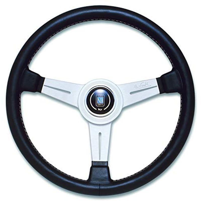 NARDI(ナルディ) CLASSIC(クラシック) ブラックレザー&シルバー