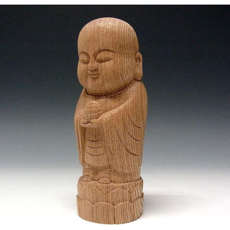 【希少品】 欅 わらべ地蔵 18cm 木彫り 仏像 お地蔵さん 【U2974408893】(14951円)