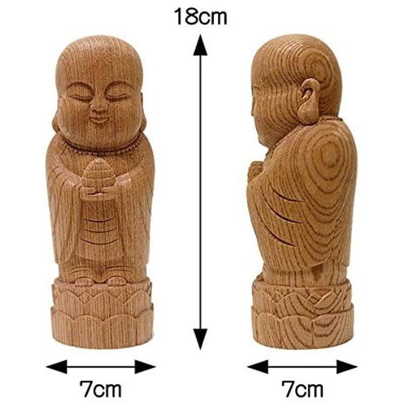 【希少品】 欅 わらべ地蔵 18cm 木彫り 仏像 お地蔵さん 【U2974408893】(14951円)
