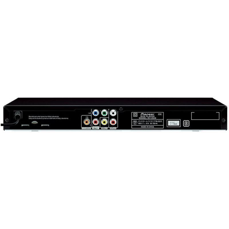 Pioneer DV-2030 DVDプレーヤー 音声付き早見再生機能搭載 ブラック DV-2030 DV DVDプレーヤー 音声付き早見再生機能搭載 ブラック