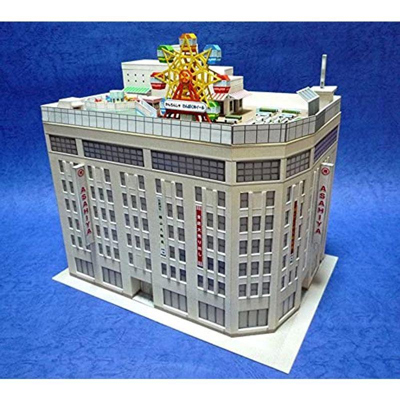 屋上遊園地があるデパート ペーパークラフト 建物 Nゲージサイズ Greatseven 通販 Yahoo ショッピング