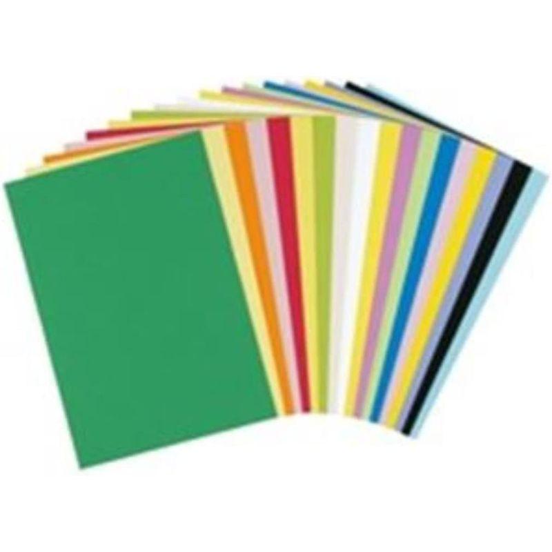 直売公式店 （まとめ買い）大王製紙 再生色画用紙 8ツ切 10枚 やなぎ ×30セット