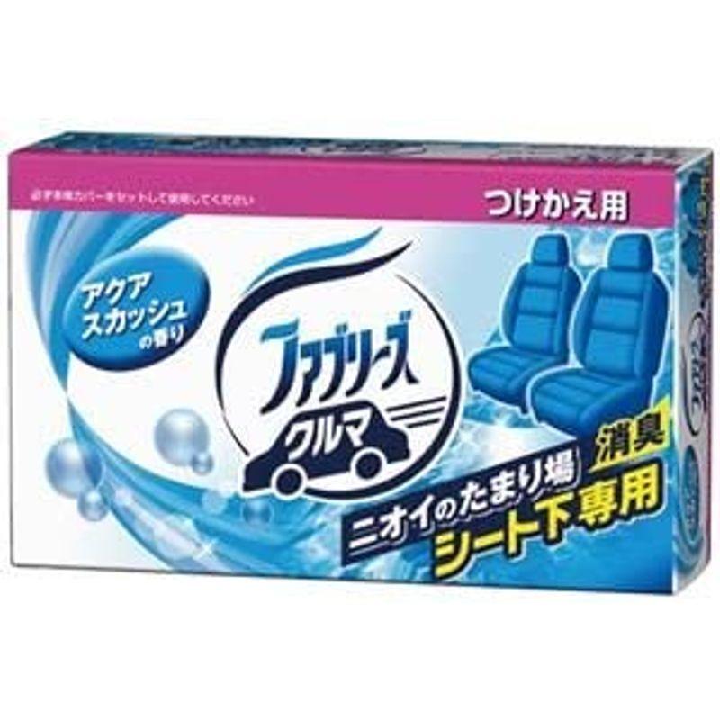 まとめ) P&G クルマ用置き型ファブリーズ アクアスカッシュの香り つけかえ用 130g 1個 ×10セット 生活用品 インテリア 雑貨 オンラインストア人気 PG Febreze(ファブリーズ)芳香剤 置き型 車用 アクアスカッシュの香り 替 130g〔消臭剤・芳香剤〕
