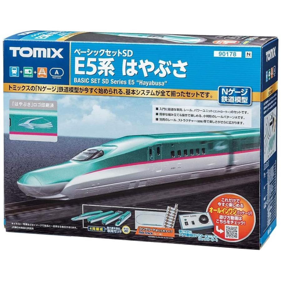 全国宅配無料 Tomix Nゲージ ベーシックセットsd E5系はやぶさ 鉄道模型入門セット 国産 Loopbiketours Com