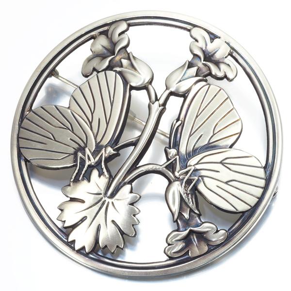 Georg Jensen ジョージジェンセン ブローチ マリノウスキー Georg Jensen ジョージジェンセン ブローチ マリノウスキー