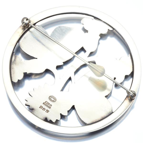 Georg Jensen ジョージジェンセン ブローチ マリノウスキー Georg Jensen ジョージジェンセン ブローチ マリノウスキー