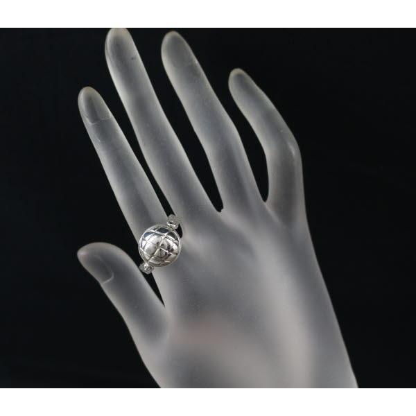 ボッテガヴェネタ リング イントレチャート ボール 16号 シルバー 925