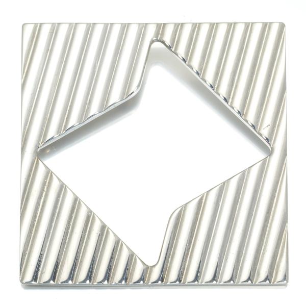 ティファニー ブローチ兼ペンダントトップ スクエア シルバー 925 BLJ