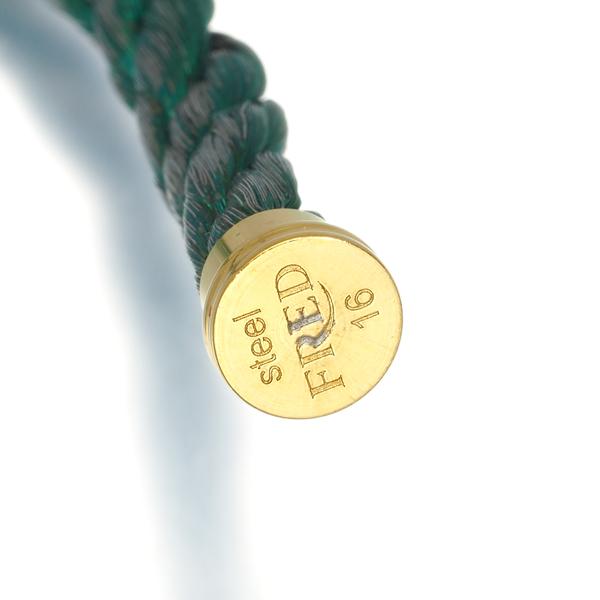 フレッド ブレスレット用コード フォース10 LM グリーン 16刻印 SS 