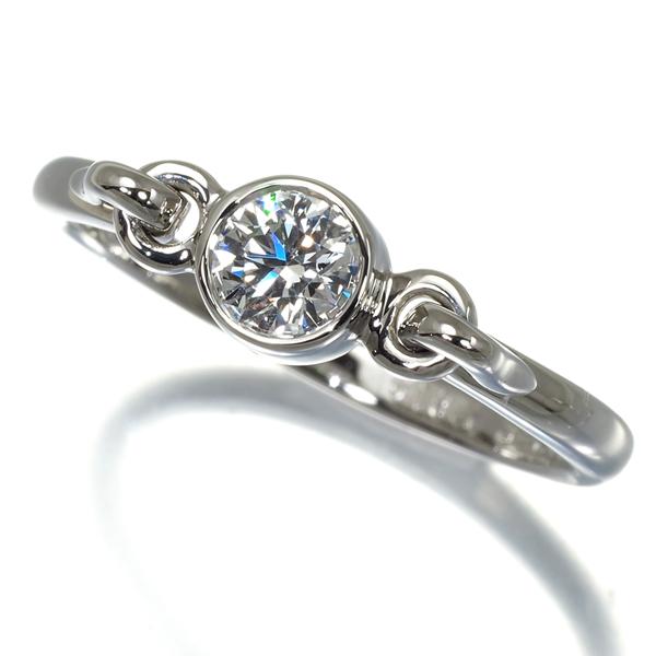 ティファニー リング ダイヤ スワン 10号 Pt950 Diamond Ring 指輪 BLJ 