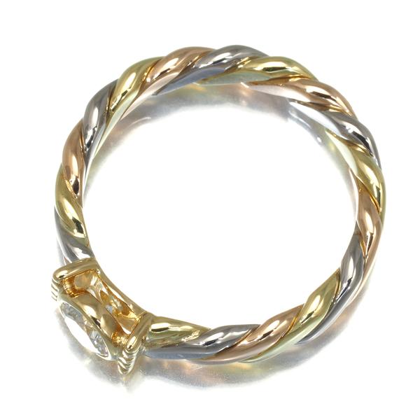 Christian Dior ディオール リング ダイヤ 0.278ct スリーカラー Christian Dior ディオール リング ダイヤ 0.278ct スリーカラー