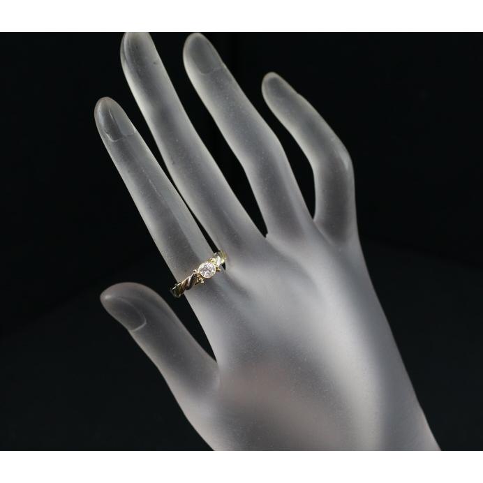 Christian Dior ディオール リング ダイヤ 0.278ct スリーカラー Christian Dior ディオール リング ダイヤ 0.278ct スリーカラー