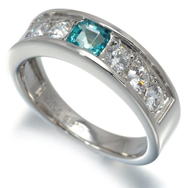 グランディディエライト 0.492ct ダイヤ 0.28ct リング Pt900 