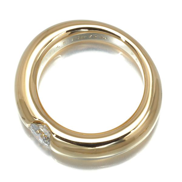 Cartier カルティエ リング ダイヤ 0.45ct エリプス 52号 K18YG 