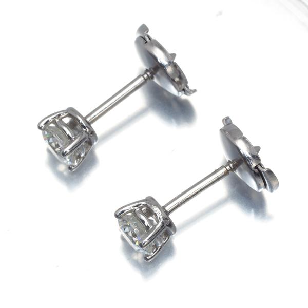 TIFFANY&Co. ティファニー ピアス ダイヤ 0.4ct/0.4ct程 TIFFANY&Co. ティファニー ピアス ダイヤ 0.4ct/0.4ct程